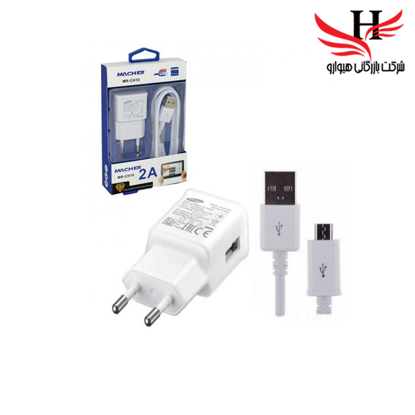 تصویر کلگي با کابل مچر MACHER-CH10-2A